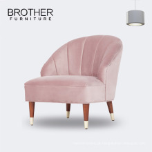 Cadeira elegante do sofá do chesterfield da forma da mobília do hotel com pés curtos